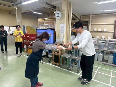 かずえさん勤続10年