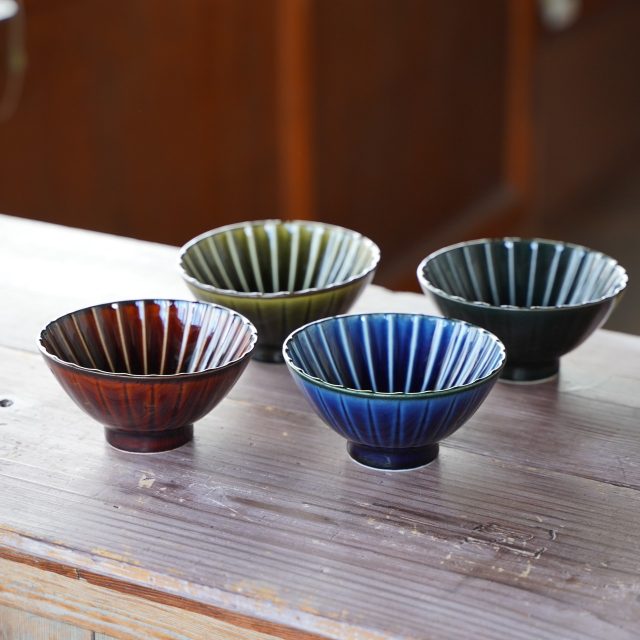 味ごはん茶碗４色