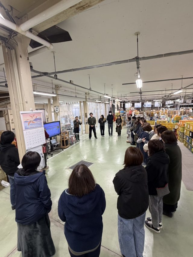 朝礼は久子さん