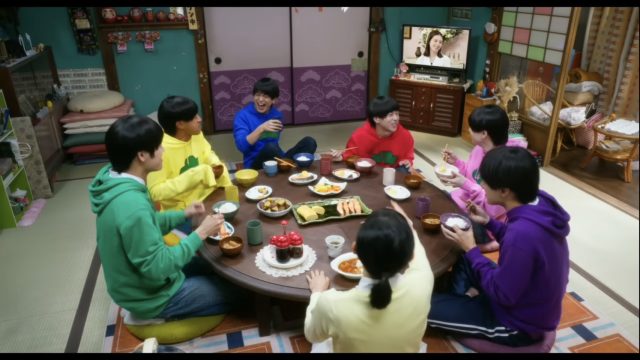 おそ松さん食卓シーン